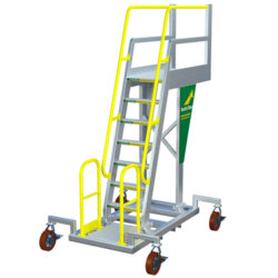 ROLL-A-STEP: Mobile Cantilever Work Platform | METALSOURCE