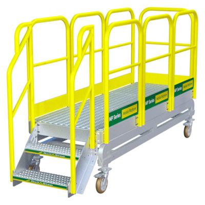 ROLL-A-STEP: Mobile Work Platform | METALSOURCE