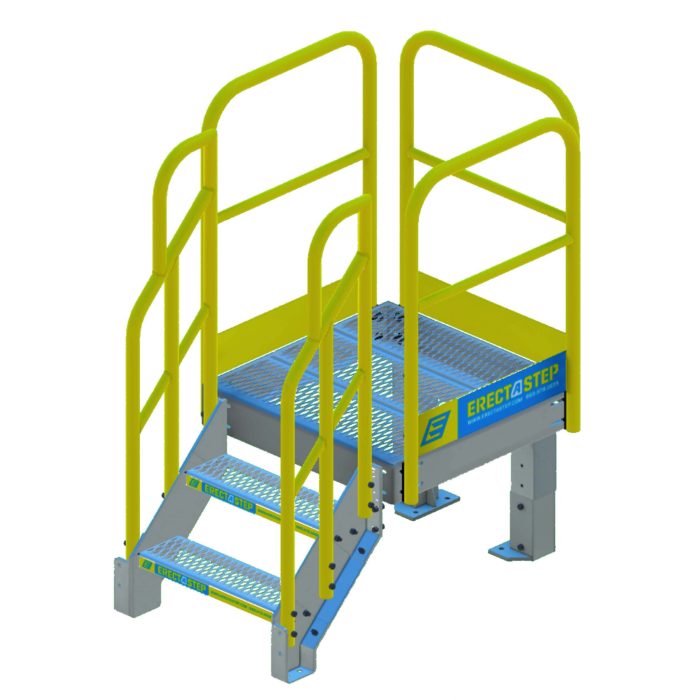 ERECTASTEP: Preconfigured Platform | METALSOURCE